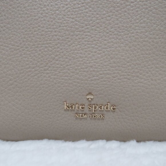 Kate Spade Leila Medium Triple Compartment Shoulder Bag  Kate Spade Leila Medium Triple Zip Compartment Satchel (Lt Sand)